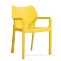 Plastic Arm Chair Stacking Outdoor Chair Modern Chair